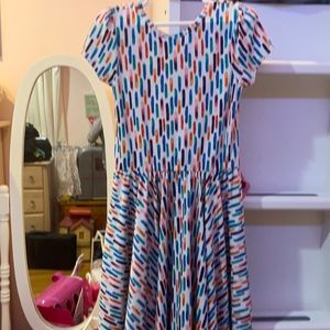Rainbow Slowey spin dress super soft material and really comfortable